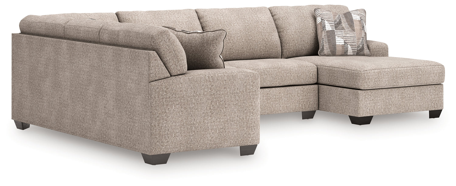 Seyler Lane Hemp 3-Piece Sectional with Chaise - 48404S2