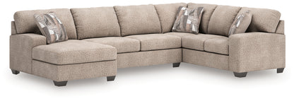 Seyler Lane Hemp 3-Piece Sectional with Chaise - 48404S5