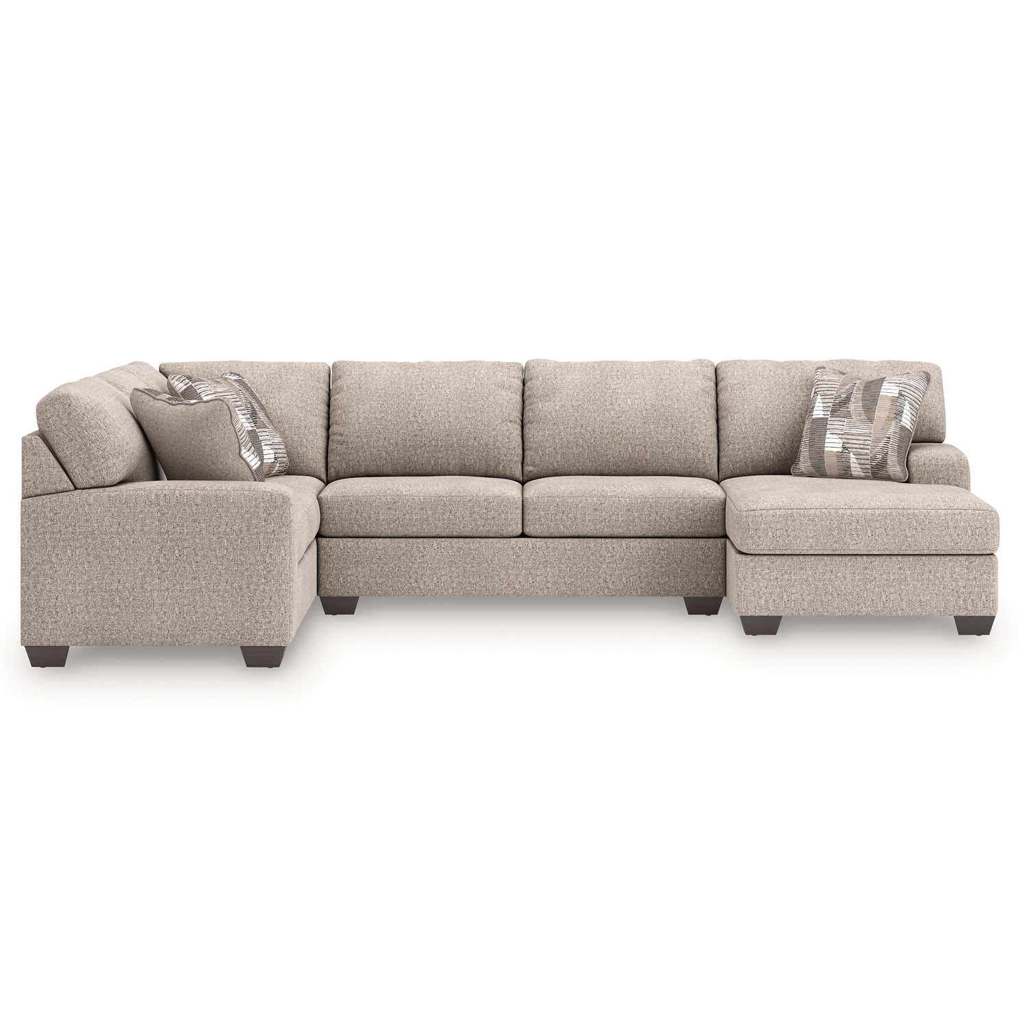 Seyler Lane Hemp 3-Piece Sectional with Chaise - 48404S6