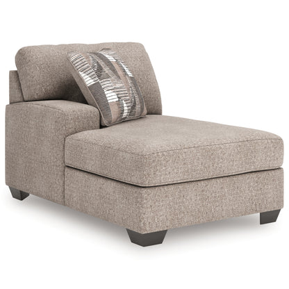 Seyler Lane Hemp 3-Piece Sectional with Double Chaise - 48404S3
