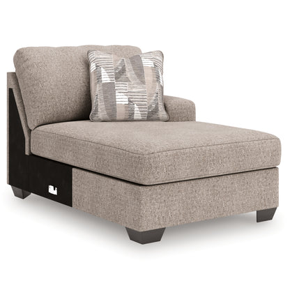 Seyler Lane Hemp 3-Piece Sectional with Double Chaise - 48404S3