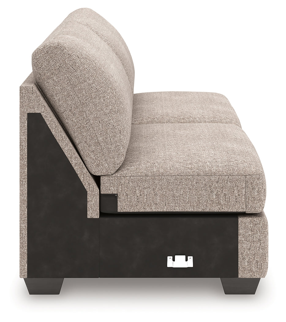 Seyler Lane Hemp Armless Loveseat - 4840434