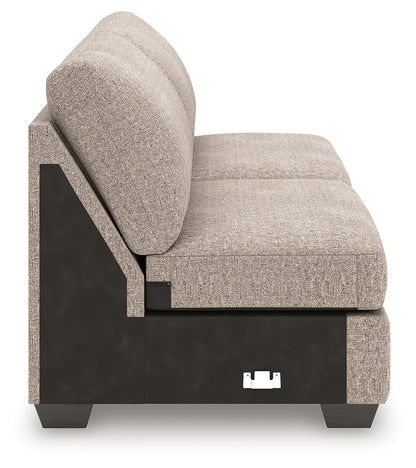 Seyler Lane Hemp Armless Loveseat - 4840434