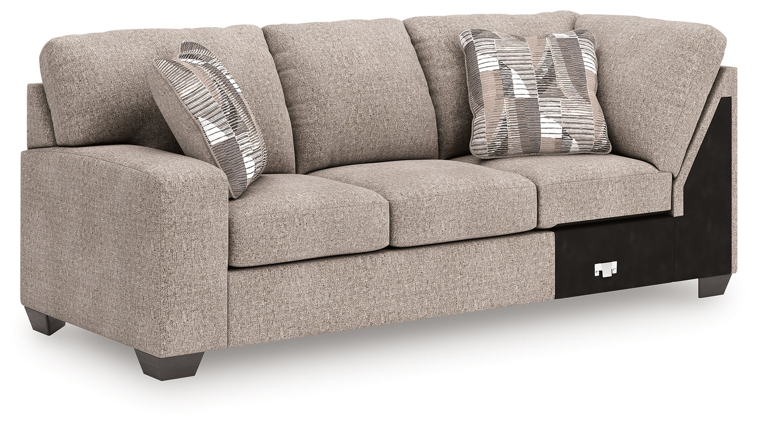 Seyler Lane Hemp Left-Arm Facing Sofa with Corner Wedge - 4840448