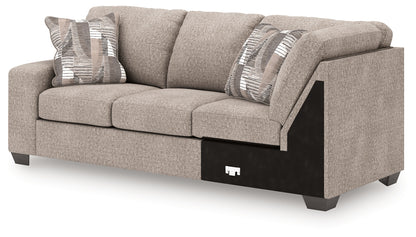 Seyler Lane Hemp Left-Arm Facing Sofa with Corner Wedge - 4840448