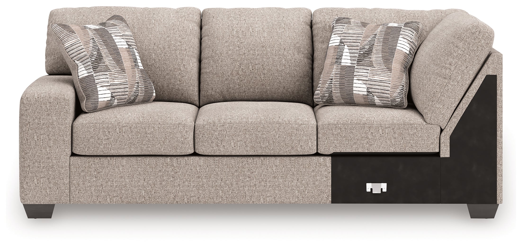 Seyler Lane Hemp Left-Arm Facing Sofa with Corner Wedge - 4840448