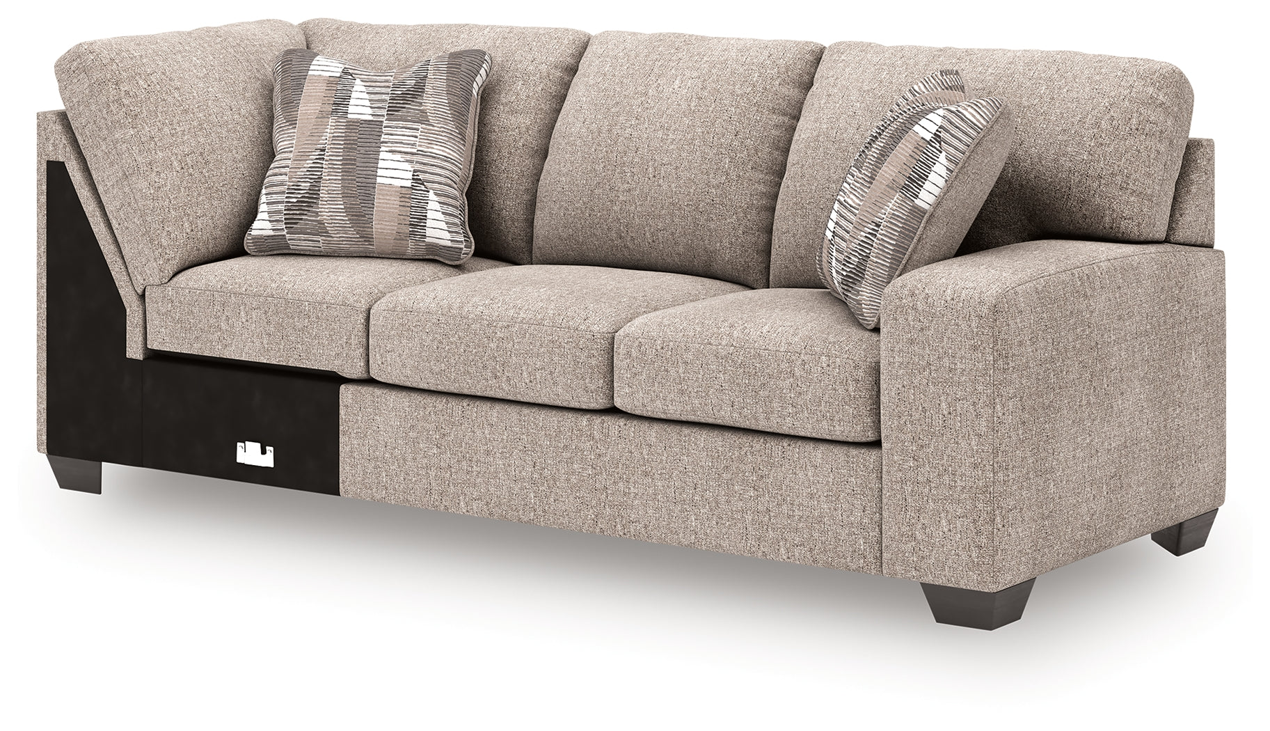 Seyler Lane Hemp Right-Arm Facing Sofa with Corner Wedge - 4840449