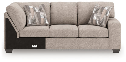 Seyler Lane Hemp Right-Arm Facing Sofa with Corner Wedge - 4840449