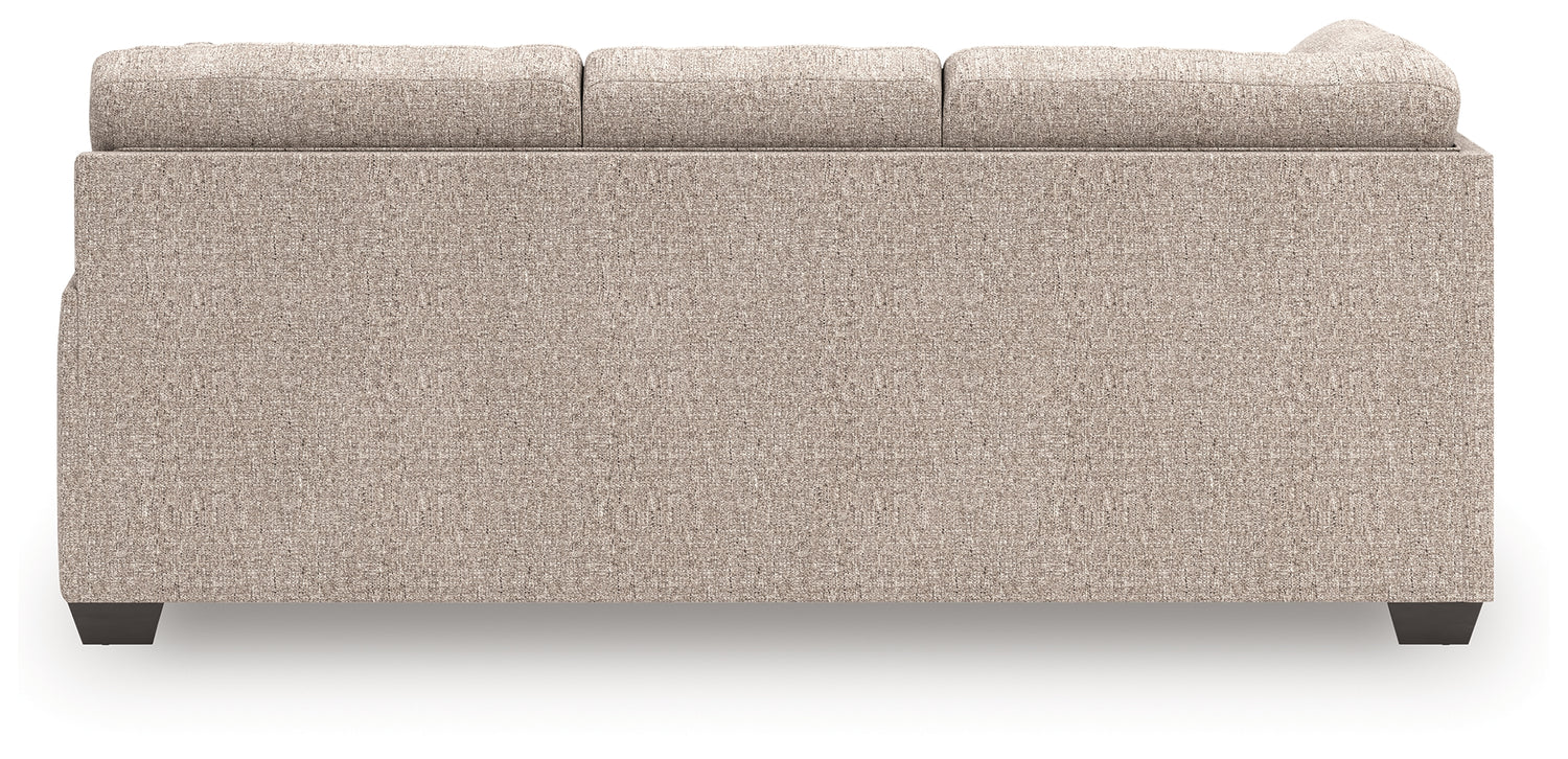 Seyler Lane Hemp Right-Arm Facing Sofa with Corner Wedge - 4840449