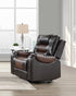 SH8890BRW-1 GLIDER RECLINING CHAIR - SH8890BRW-1