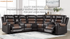 SH8890BRW*SC (3)3-PIECE RECLINING SECTIONAL - SH8890BRW*SC