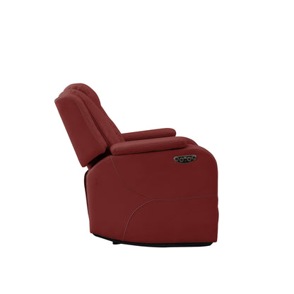 SH8895RED-1 PW RECLN CHAIR W/ PW HEADREST, LED LIGHT - SH8895RED-1