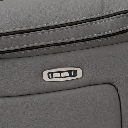 SH8898GRY-1 PW RECLN CHAIR W/ PW HEADREST - SH8898GRY-1