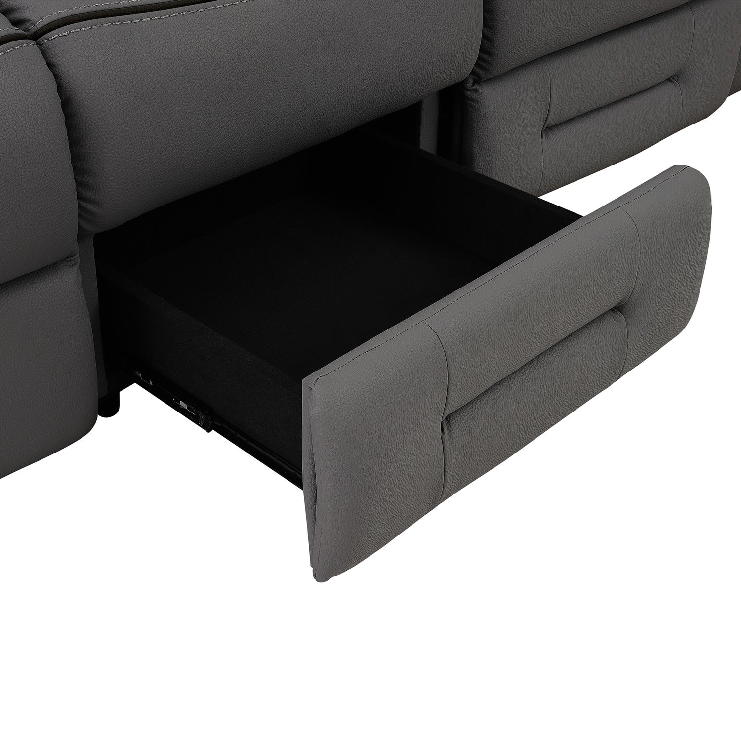 SH8898GRY*2 2PC SET: SOFA, LOVE - SH8898GRY*2