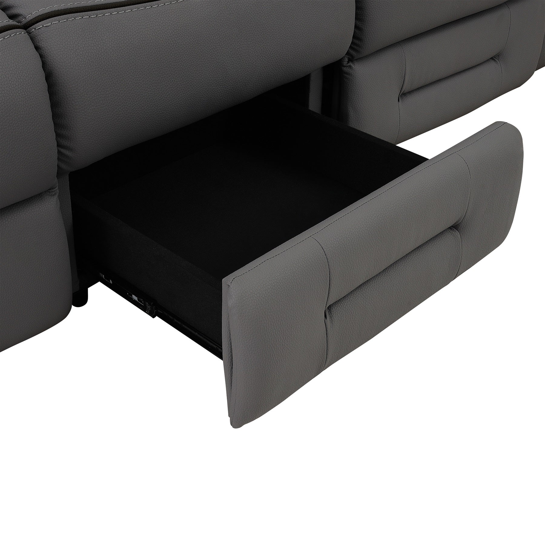 SH8898GRY*2 2PC SET: SOFA, LOVE - SH8898GRY*2