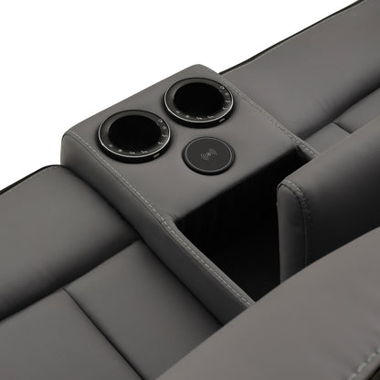 SH8898GRY*2 2PC SET: SOFA, LOVE - SH8898GRY*2