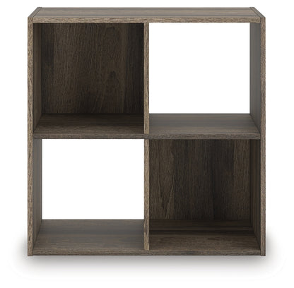 Shallifer Brown Four Cube Organizer - EA1104-2X2