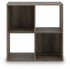 Shallifer Brown Four Cube Organizer - EA1104-2X2