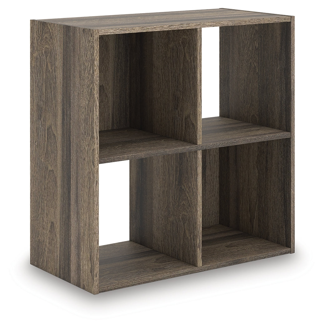 Shallifer Brown Four Cube Organizer - EA1104-2X2