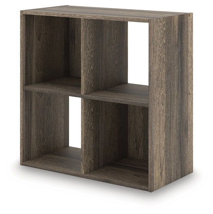 Shallifer Brown Four Cube Organizer - EA1104-2X2