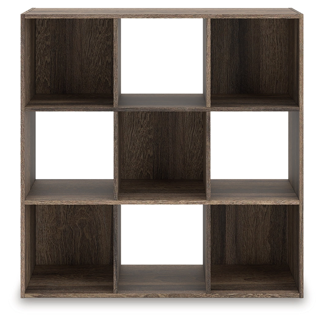 Shallifer Brown Nine Cube Organizer - EA1104-3X3