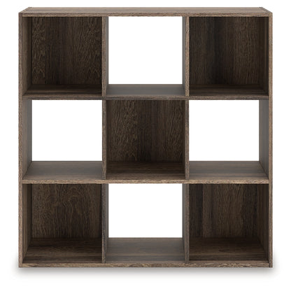 Shallifer Brown Nine Cube Organizer - EA1104-3X3