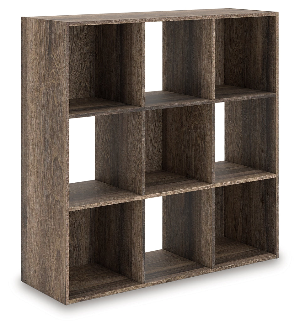 Shallifer Brown Nine Cube Organizer - EA1104-3X3