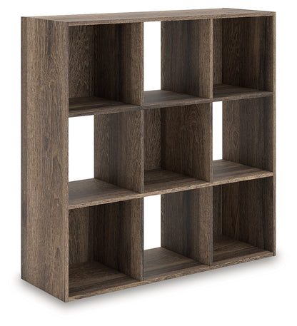 Shallifer Brown Nine Cube Organizer - EA1104-3X3