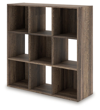 Shallifer Brown Nine Cube Organizer - EA1104-3X3