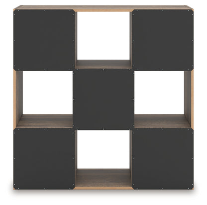 Shallifer Brown Nine Cube Organizer - EA1104-3X3