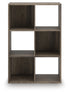 Shallifer Brown Six Cube Organizer - EA1104-3X2