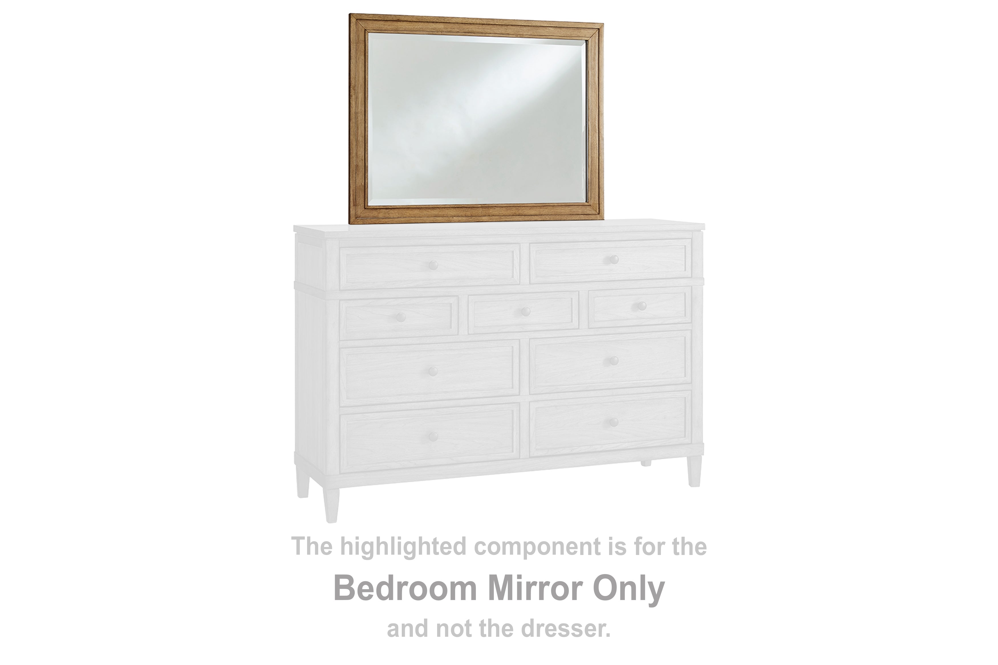 Sharlance Brown Bedroom Mirror - B895-36