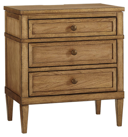 Sharlance Light Brown Nightstand from Ashley - Luna Furniture