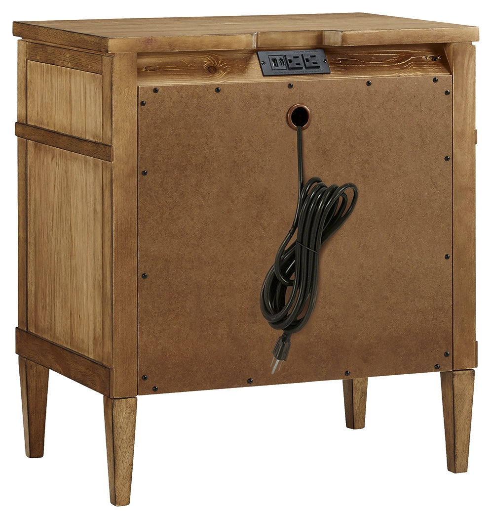Sharlance Brown Nightstand - B895-93