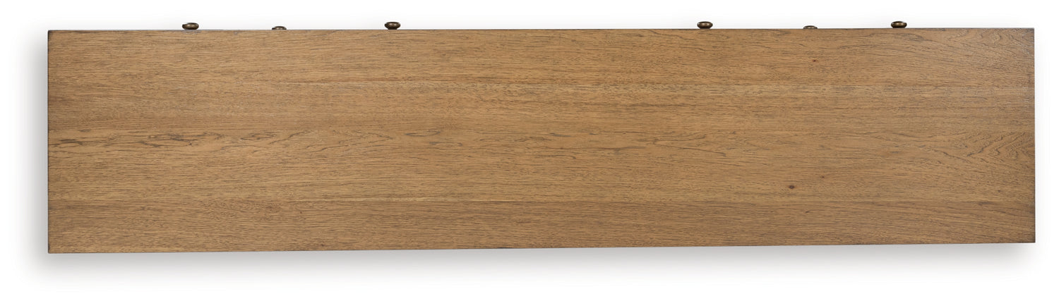 Sharlance Light Brown 81" TV Stand - W655-68