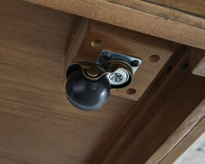 Sharlance Light Brown Lift-Top Coffee Table - T655-9