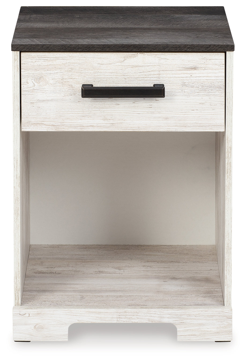 Shawburn Whitewash and Charcoal Gray Platform Bedroom Set from Ashley - Luna Furniture