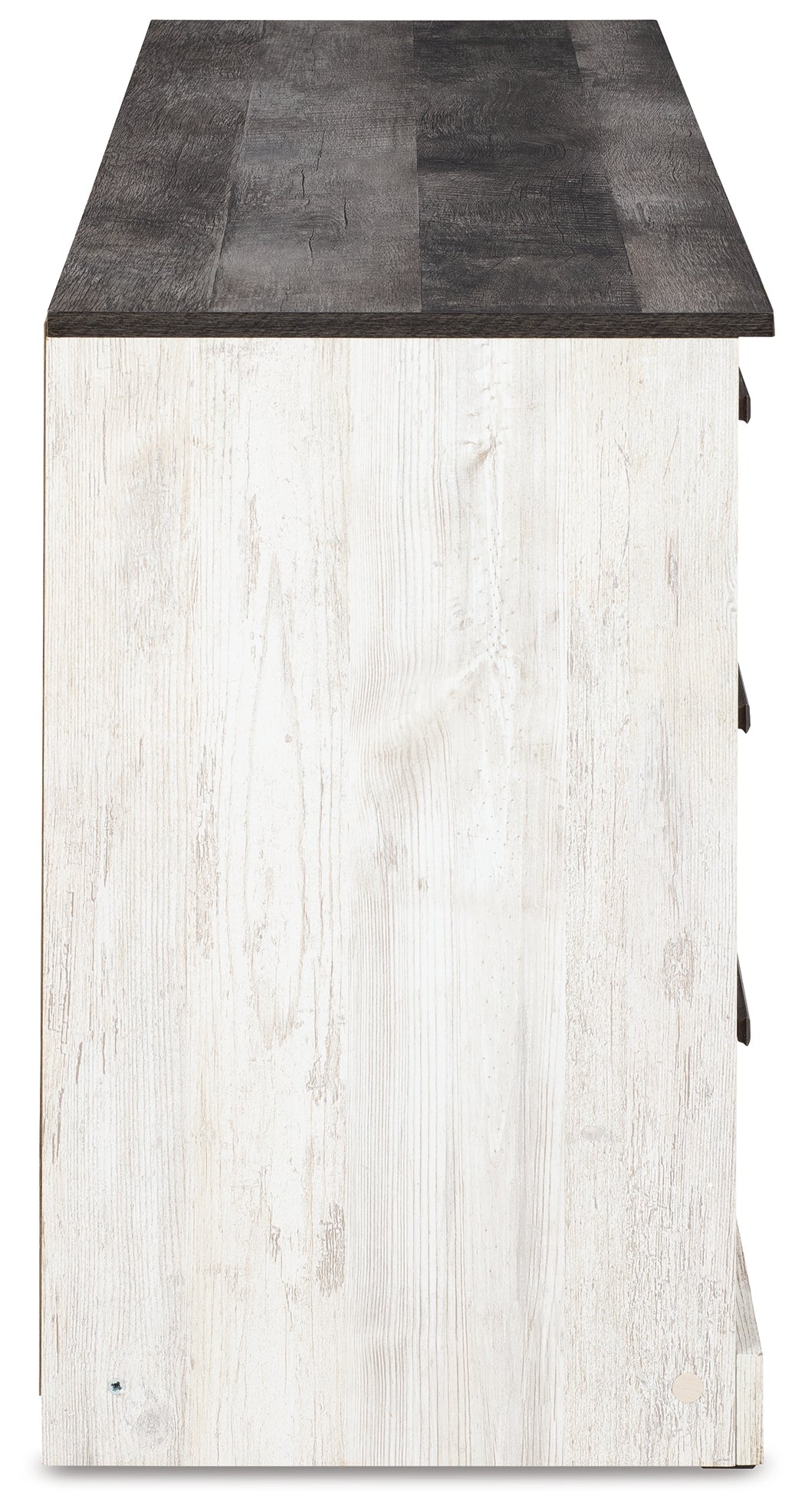 Shawburn Whitewash and Charcoal Gray Platform Bedroom Set from Ashley - Luna Furniture