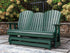 Shell Beach Green Outdoor Loveseat Glider - PCP115-835