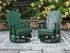 Shell Beach Green Outdoor Swivel Glider Chair - PCP115-820