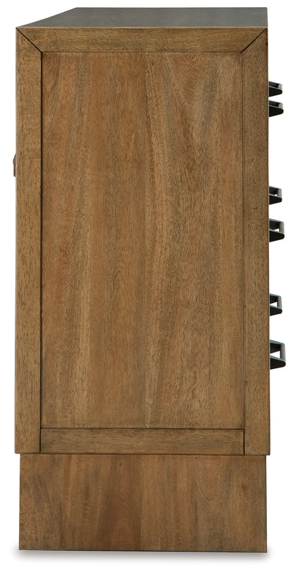 Sherbana Light Brown Dresser - B833-31
