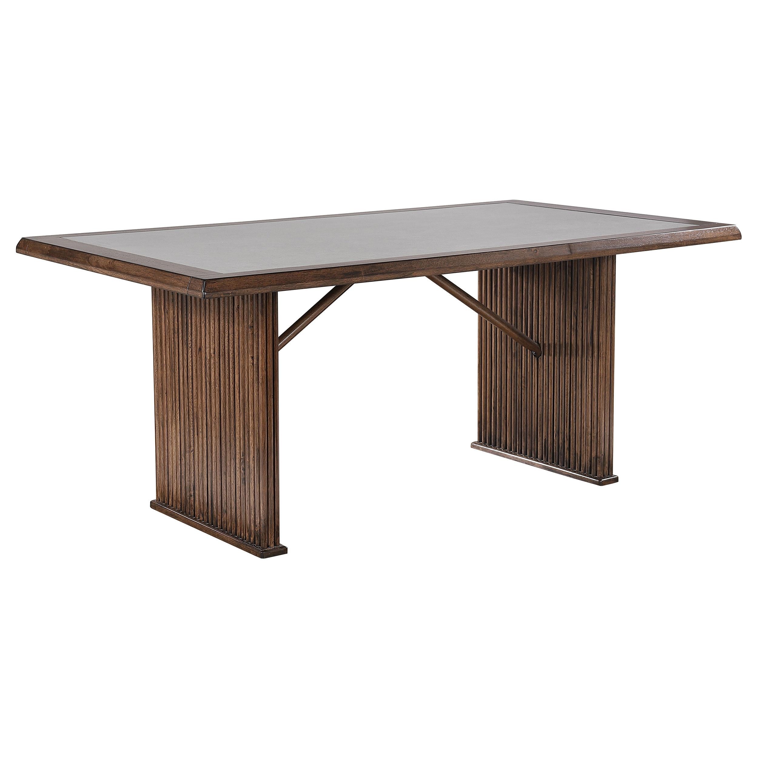 Sherwood 5-piece Rectangular Dining Set Brown - 193591-S7