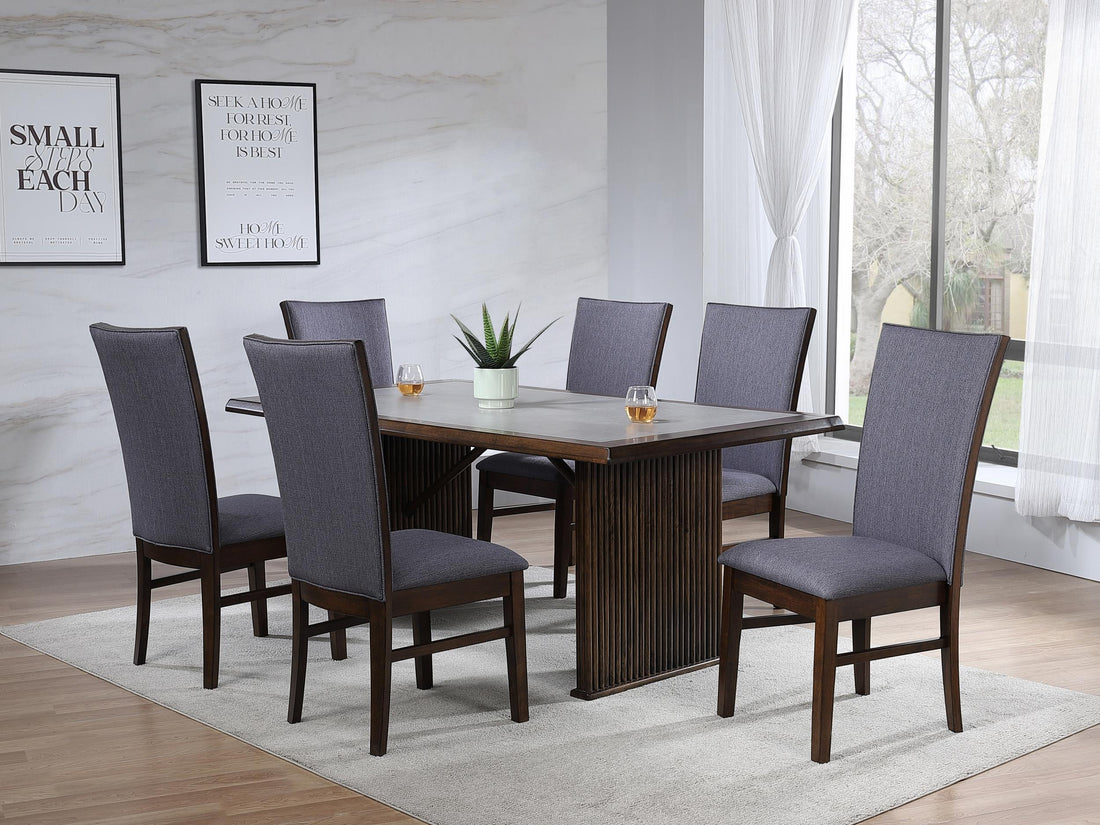 Sherwood 72-inch Rectangular Dining Table Brown - 193591