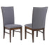 Sherwood Upholstered Dining Side Chair Grey (Set of 2) - 193592