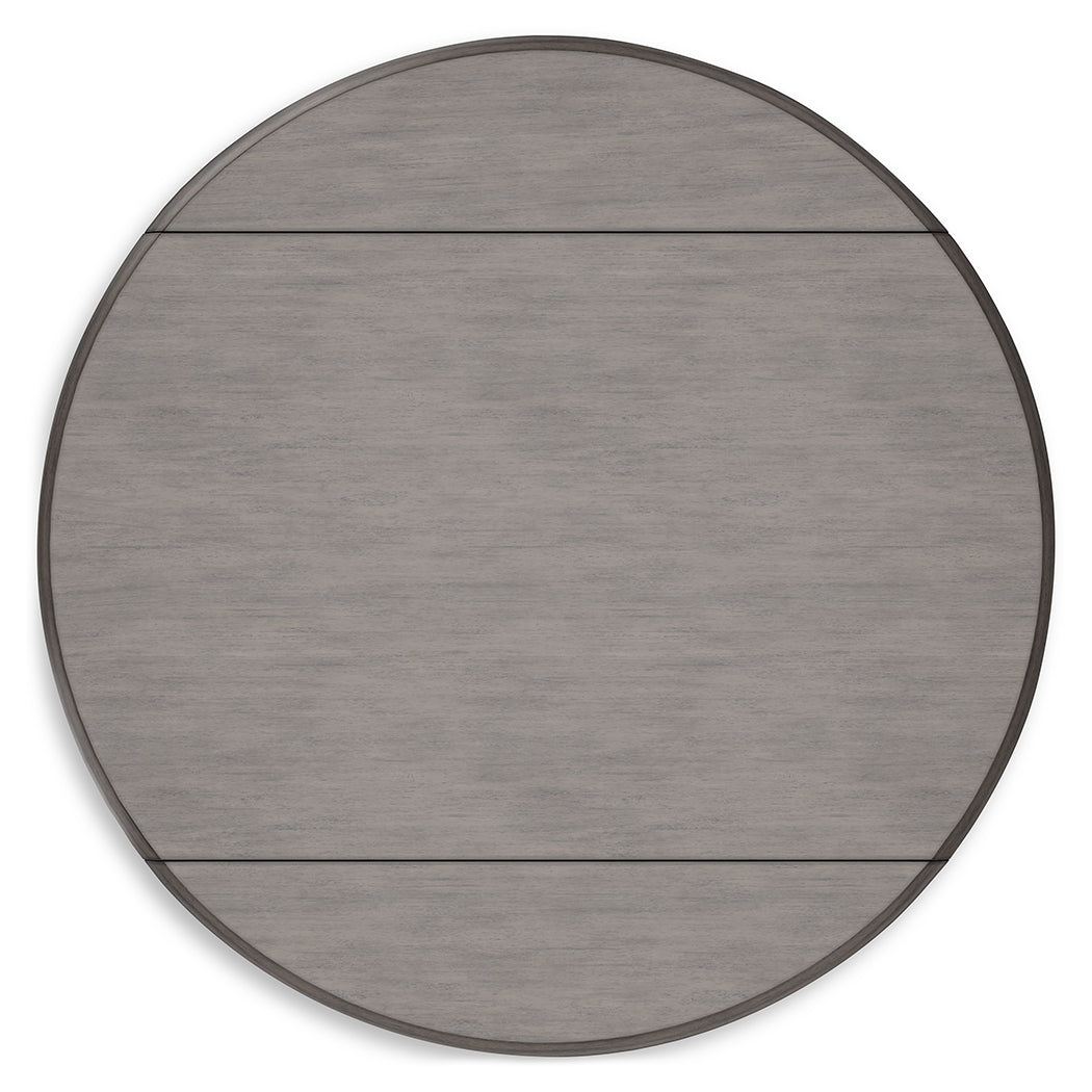 Shullden Dining Table and 4 Chairs in Gray from Ashley - Luna Furniture