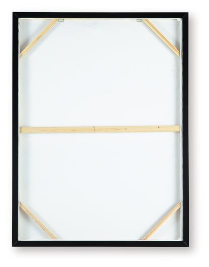 Siaking Brown/Gray/White Wall Art - A8000509