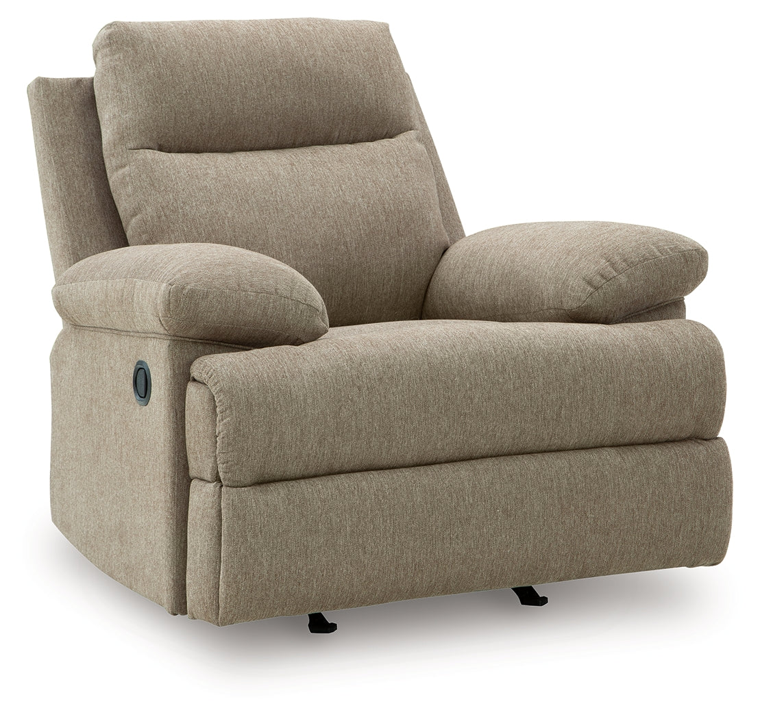 Side-Swipe Mocha Recliner - PC9140525