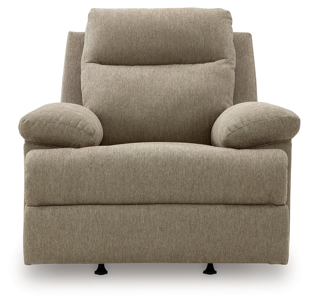 Side-Swipe Mocha Recliner - PC9140525
