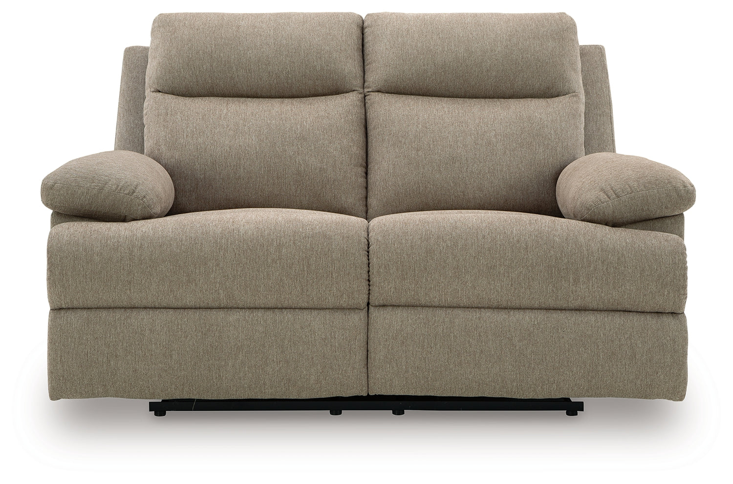 Side-Swipe Mocha Reclining Loveseat - PC9140586