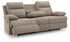 Side-Swipe Mocha Reclining Sofa with Drop Down Table - PC9140589